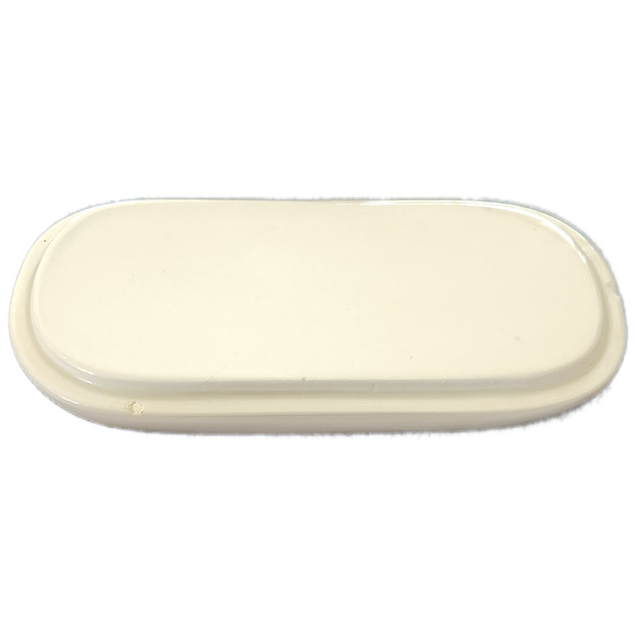 Vintage Ceramic Cow Butter Dish Black & White Holstein Farmhouse Kitchenware - Picture 8 of 8